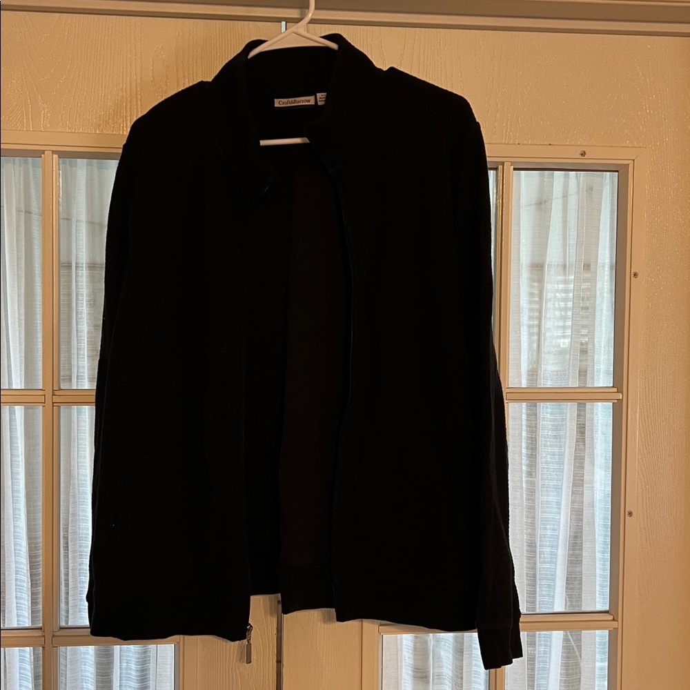 Black Zip-Up Jacket